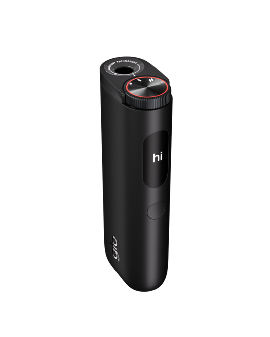 Glo Hyper Pro Heated Tobacco Device Kit — Carbon Black