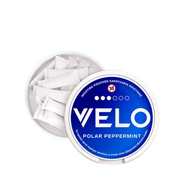 Menta Polar - Bolsitas de Nicotina Finas VELO 10mg (20 unidades)