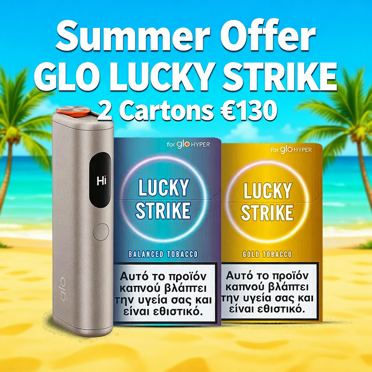 Glo Lucky Strike Heated Tobacco Sticks
