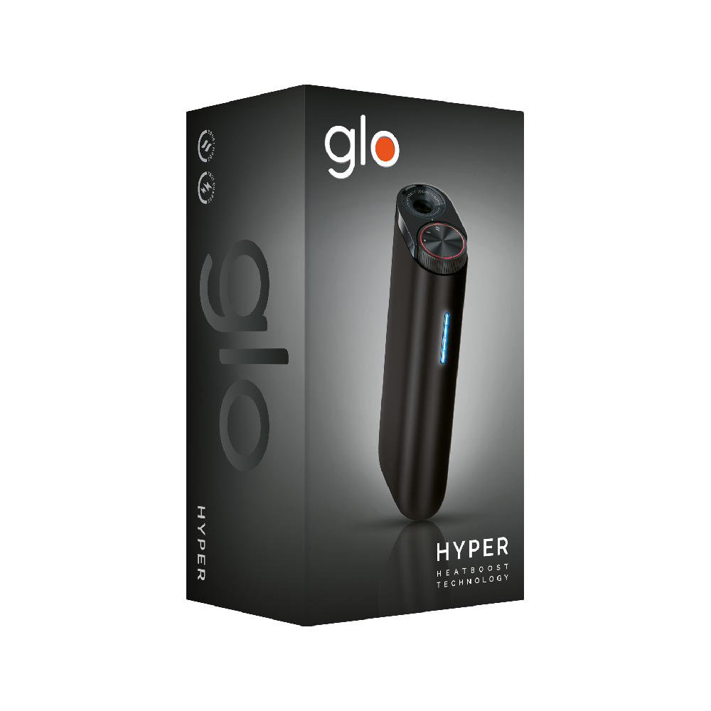 New 2024 Glo Hyper Device Kit Carbon Black