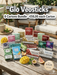A promotional outdoor shot showing multiple evo and DELIA stick packs arranged on a wooden table with sliced mangoes, grapefruit, and a drink in a patio setting. Large text reads “Glo Veosticks” and “8 Cartons Bundle - €59,95 each Carton,” with a circular price badge at bottom right.