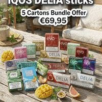 IQOS DELIA 5 Cartons Bundle Offer