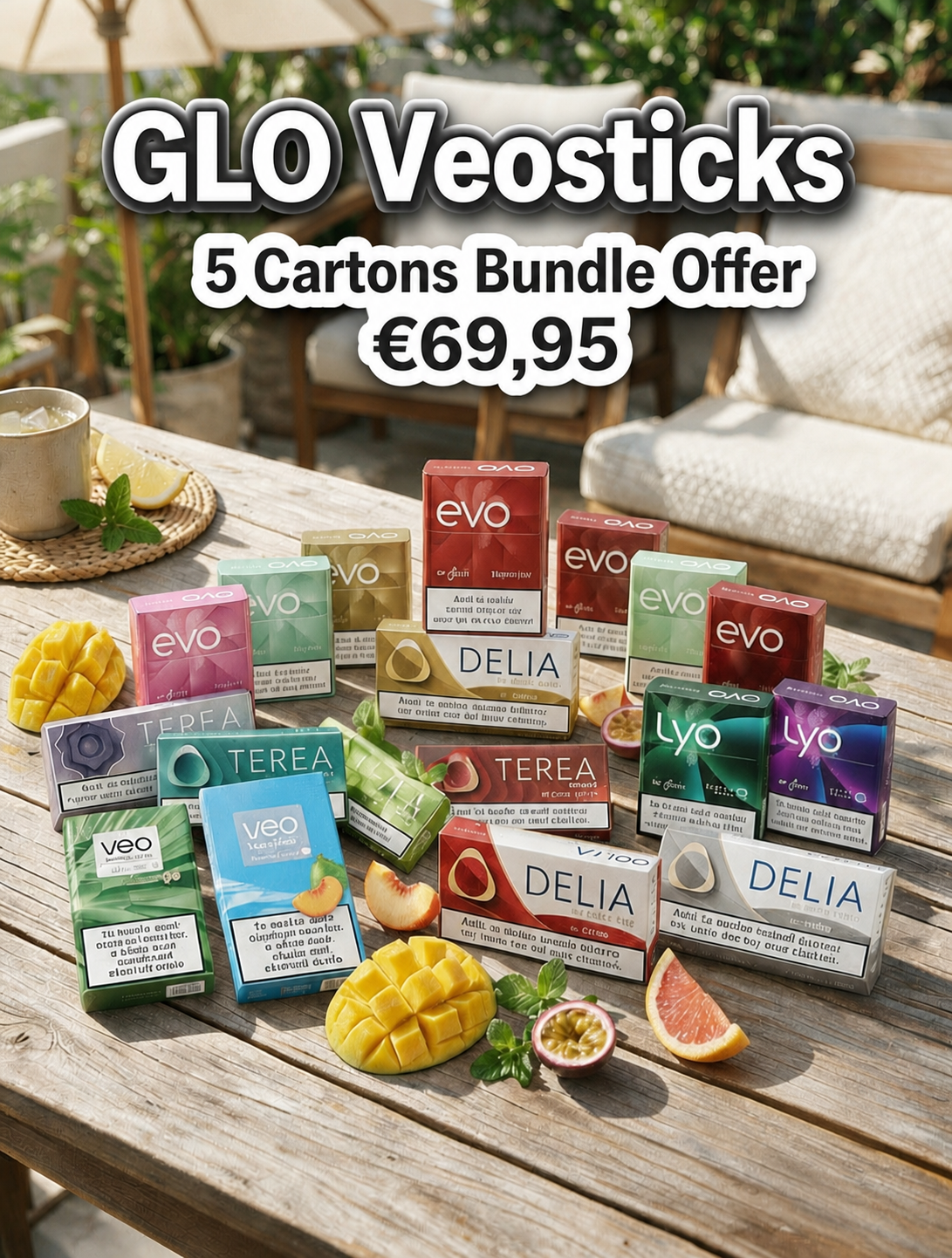 GLO Veosticks 5 Cartons Bundle Offer