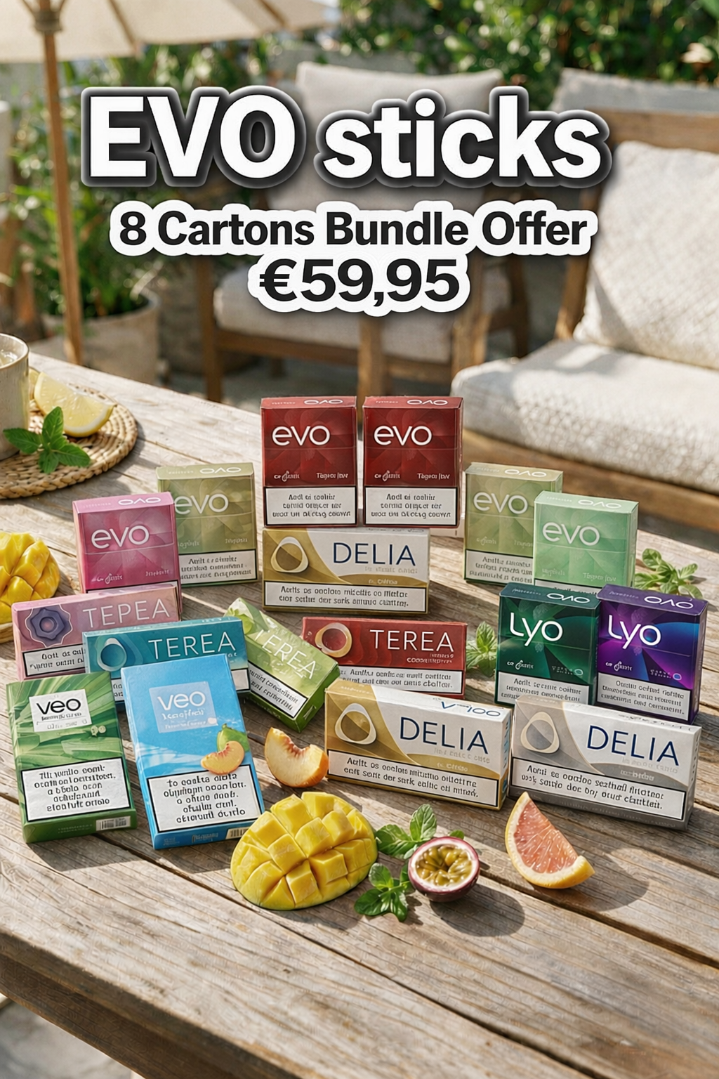 Ploom EVO Sticks 8 Cartons Bundle Offer