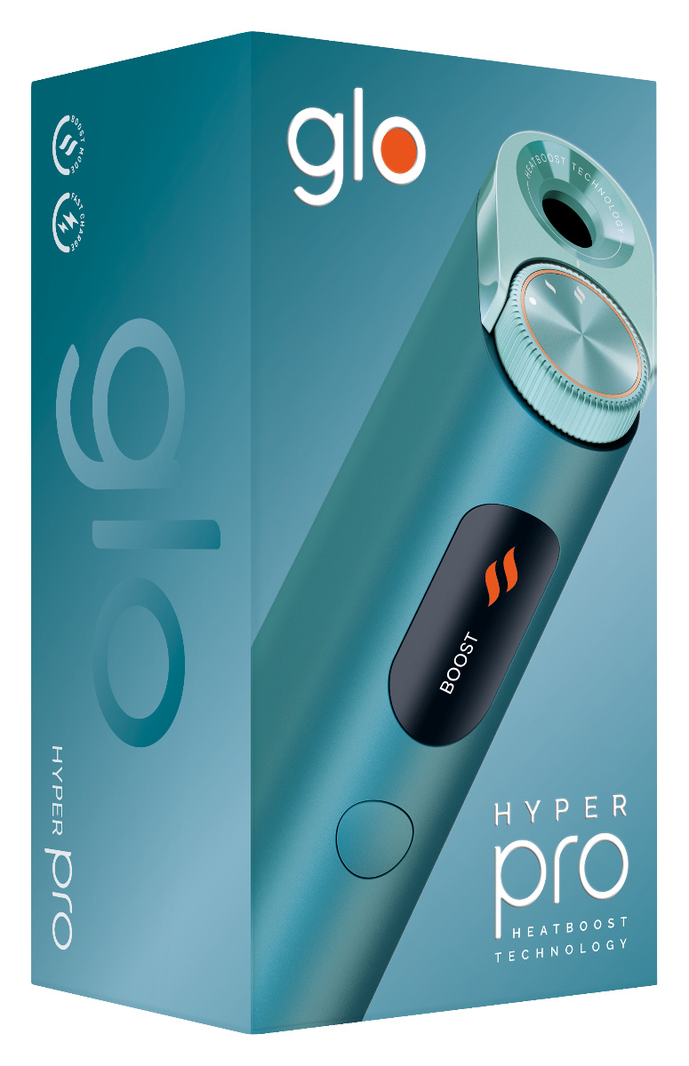 New 2024 Glo Hyper Pro Device Kit Jade Teal